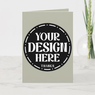 Benutzerdefiniertes Dankeschön-Geschenk-Design für Dankeskarte