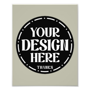 Benutzerdefiniertes Dankeschön-Geschenk-Design für Fotodruck