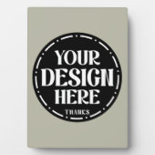 Benutzerdefiniertes Dankeschön-Geschenk-Design für Fotoplatte (Vorderseite)