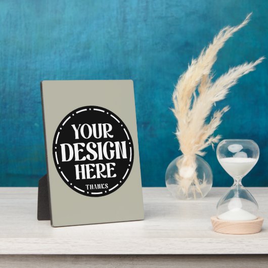 Benutzerdefiniertes Dankeschön-Geschenk-Design für Fotoplatte (Seite)
