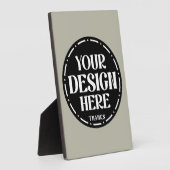 Benutzerdefiniertes Dankeschön-Geschenk-Design für Fotoplatte (Seite)