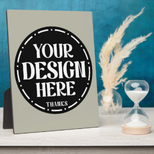 Benutzerdefiniertes Dankeschön-Geschenk-Design für Fotoplatte