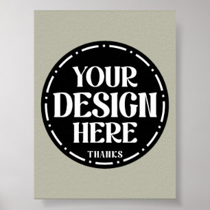 Benutzerdefiniertes Dankeschön-Geschenk-Design für Poster