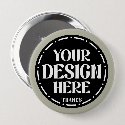 Benutzerdefiniertes Dankeschön-Geschenkdesign für Button (Vorne & Hinten)