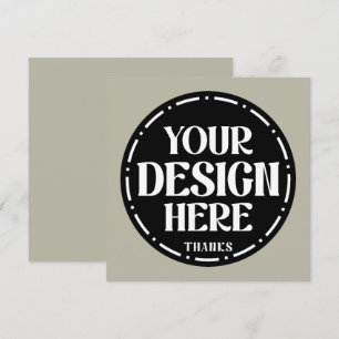 Benutzerdefiniertes Dankeschön-Geschenkdesign für Dankeskarte