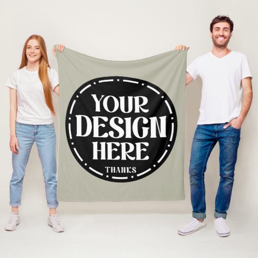 Benutzerdefiniertes Dankeschön-Geschenkdesign für Fleecedecke (Beispiel)