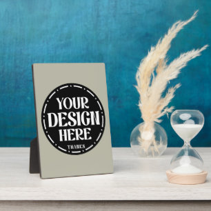 Benutzerdefiniertes Dankeschön-Geschenkdesign für  Fotoplatte