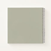 Benutzerdefiniertes Dankeschön-Geschenkdesign für Notizblock (Rückseite)