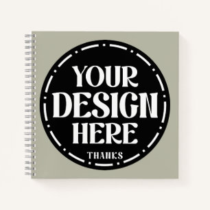Benutzerdefiniertes Dankeschön-Geschenkdesign für Notizblock