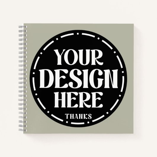 Benutzerdefiniertes Dankeschön-Geschenkdesign für Notizblock (Vorderseite)
