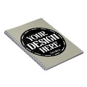 Benutzerdefiniertes Dankeschön-Geschenkdesign für  Notizblock (Rechte Seite)