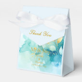 Benutzerdefiniertes Dankeschön Gold Schriftart Mr Geschenkschachtel (Vorderseite)