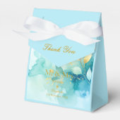 Benutzerdefiniertes Dankeschön-Goldschrift-Mr-&-Mr Geschenkschachtel (Vorderseite)