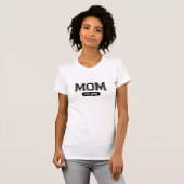Benutzerdefiniertes Datum Neue Mama T-Shirt (Vorne ganz)