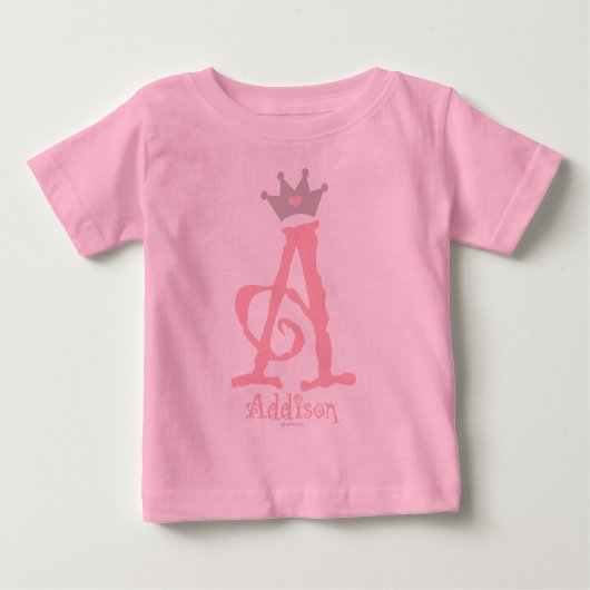 Benutzerdefiniertes Design - Addison Baby T-shirt (Vorderseite)