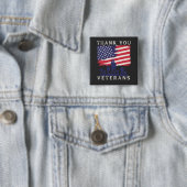 Benutzerdefiniertes Design: Amerikanische Flagge D Button (Beispiel)