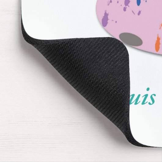 Benutzerdefiniertes Design der Artist-Palette Mousepad (Ecke)