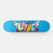 Benutzerdefiniertes Design der Liebe-Skateboards Skateboard (Horizontal)