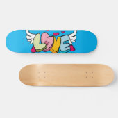 Benutzerdefiniertes Design der Liebe-Skateboards Skateboard (Horizontal)