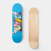 Benutzerdefiniertes Design der Liebe-Skateboards Skateboard (Vorderseite)