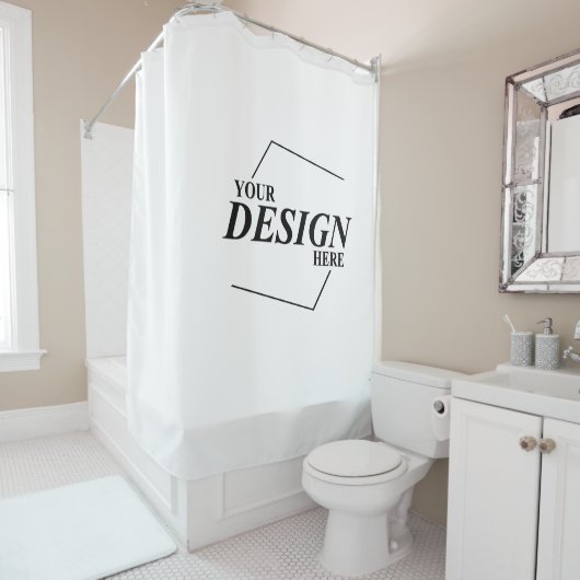 Benutzerdefiniertes Design Erstellen einer eigenen Duschvorhang (Beispiel)