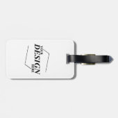 Benutzerdefiniertes Design Erstellen einer eigenen Gepäckanhänger (Rückseite horizontal)