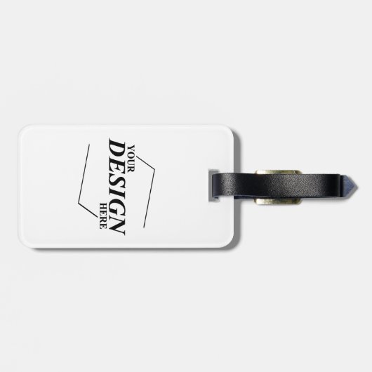 Benutzerdefiniertes Design Erstellen einer eigenen Gepäckanhänger (Rückseite horizontal)