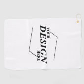 Benutzerdefiniertes Design Erstellen einer eigenen Golfhandtuch (Horizontal)