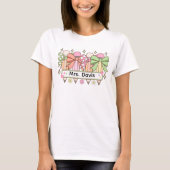 Benutzerdefiniertes Design für den Namen des Schul T-Shirt (Vorderseite)