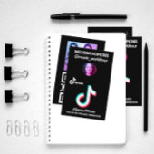 Benutzerdefiniertes Design-Logo-Profil Bild und QR Visitenkarte