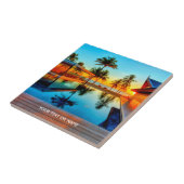 Benutzerdefiniertes Design mit eigenem Text und Ih Fliese (Seite)