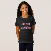 Benutzerdefiniertes Design mit Foto oder Text T-Shirt (Vorne ganz)