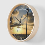 Benutzerdefiniertes Design mit Ihrem Text und Ihre Uhr (Winkel)