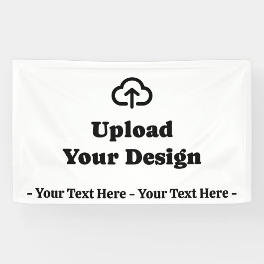Benutzerdefiniertes Design mit Text Banner (Horizontal)