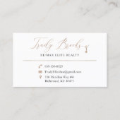 Benutzerdefiniertes Design | Nicht Zazzle bearbeit Visitenkarte (Rückseite)