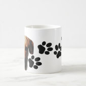 Benutzerdefiniertes Design Personalisierte Hundflä Verwandlungstasse (Mittel)