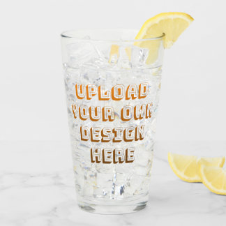 Benutzerdefiniertes Design Produkt hochladen Glas