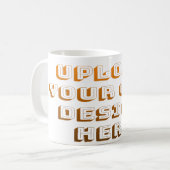 Benutzerdefiniertes Design Produkt hochladen Kaffeetasse (Vorderseite Links)