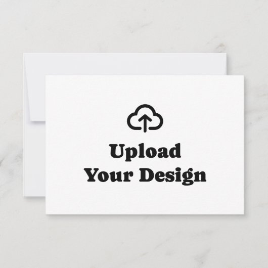 Benutzerdefiniertes Design RSVP Karte (Vorderseite)