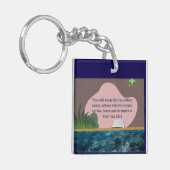 Benutzerdefiniertes Design Schlüsselanhänger (Vorderseite links)