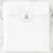 Benutzerdefiniertes Design und benutzerdefinierte Runder Aufkleber (Tasche)