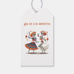 Benutzerdefiniertes Día de los Muertos tanzendes S Geschenkanhänger