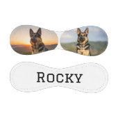Benutzerdefiniertes Dog-Foto-Baseball mit dem Name Baseball (Paneele)