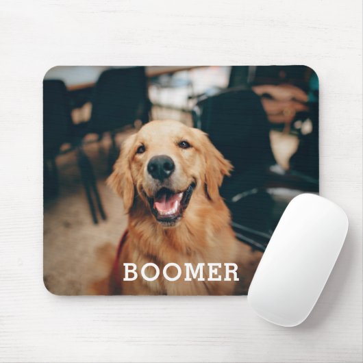 Benutzerdefiniertes Dog-Foto-Maus-Pad Mousepad (Mit Mouse)