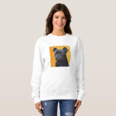 Benutzerdefiniertes Dog-Foto Personalisiert Fügen Sweatshirt (Vorne ganz)