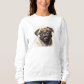Benutzerdefiniertes Dog-Foto Personalisiert Fügen Sweatshirt (Vorderseite)