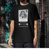 Benutzerdefiniertes Dog-Memorial Sie Links Ihre Pa T-Shirt