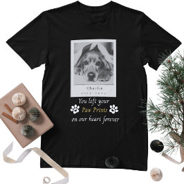 Benutzerdefiniertes Dog-Memorial Sie Links Ihre Pa T-Shirt