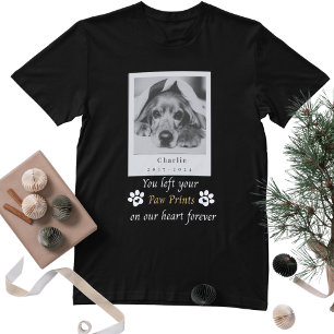 Benutzerdefiniertes Dog-Memorial Sie Links Ihre Pa T-Shirt