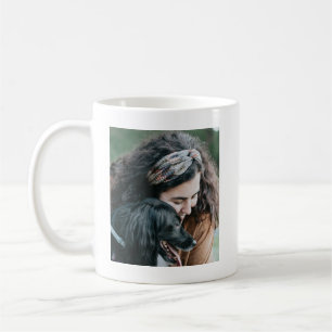 Benutzerdefiniertes doppelseitiges Foto  Kaffeetasse